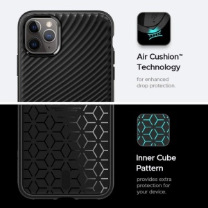 Husa Iphone 11 PRO MAX- Spigen Ciel Wave Shell-Neagra