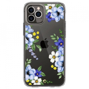 Husa Iphone 12 / Iphone 12 PRO - Spigen Cyrill Cecile -Midnight Bloom