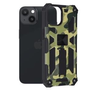 Husa iPhone 14 Plus- Blazor Camo Lime