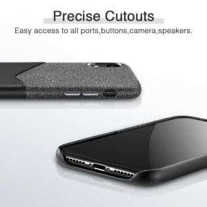 Husa Iphone XR -ESR Metro Wallet- Negru/Gri