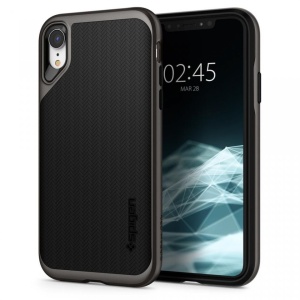 Husa Iphone XR -Spigen Neo Hybrid -Gunmetal