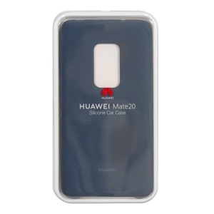 Husa originala Huawei Mate 20 -Huawei Silicone Case Soft Flexible Rubber-Light blue