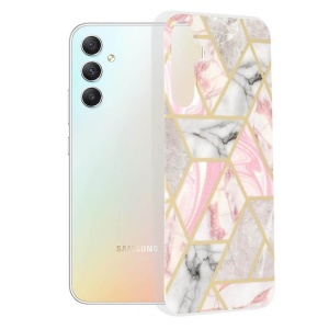 Husa Samsung Galaxy A34 -Marble Pink