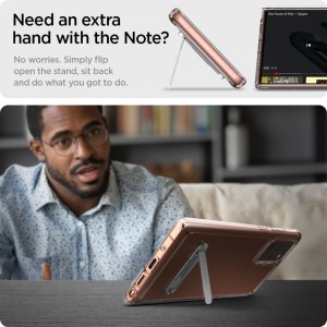 Husa Samsung Galaxy Note 20-Spigen Ultra Hybrid "S"-Crystal Clear