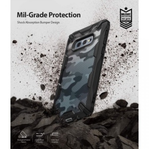 Husa Samsung Galaxy S10e - Ringke Fusion X- Camo Black