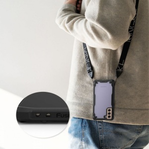 Husa Samsung Galaxy S21 Plus- Ringke Fusion X- Black