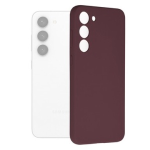 Husa Samsung Galaxy S23 Plus Soft Edge Silicone Mov pruna