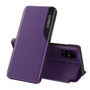Husa Xiaomi Redmi Note 10/Xiaomi Redmi Note 10s -Eco Leather View Case-Purple