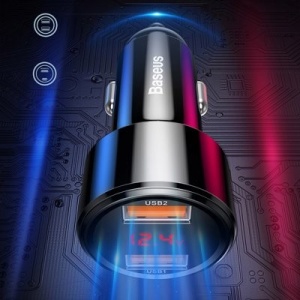 Incarcator Auto Baseus Magic Series Dual-USB Quick Charging 45 W/ 6A