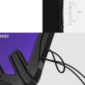 Husa Huawei Mate 20- Ringke Fusion X cu bumper de protecție TPU Negru