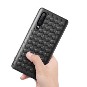 Husa Huawei P30 -Baseus BV Weaving Case -Neagra
