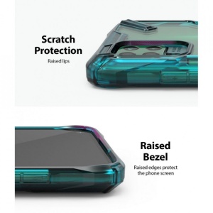 Husa Huawei P40 Lite- Ringke Fusion X- Camo Black