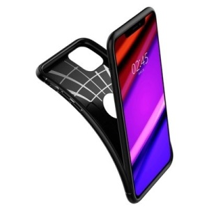 Husa Iphone 11 PRO - Spigen Rugged Armor -Neagra