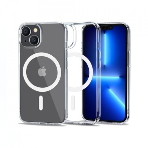 Husa iPhone 14 Plus-Tech-Protect FlexAir Hybrid Magsafe -Clear