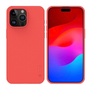Husa iPhone 15 Pro -Nillkin Super Frosted Shield Case Rosie