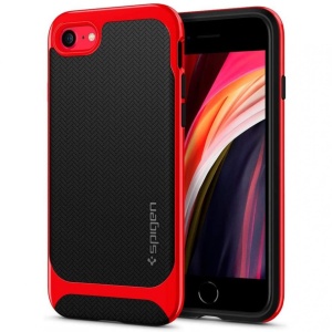 Husa Iphone SE 3 (2022),SE 2 (2020) - Spigen Neo Hybrid - Dante Red