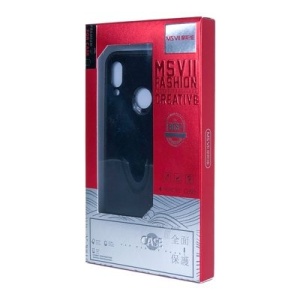Husa iPhone XR-MSVII Simple ultra-subțire - culoare albastra