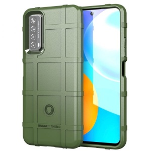 Husa P Smart 2021- Rugged Square Case - Green