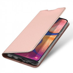 Husa Samsung Galaxy A10 -Dux Ducis Skin Pro Bookcase-Rose Gold