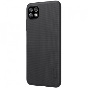 Husa Samsung Galaxy A22 5G -Nillkin Super Frosted Shield Case Neagra