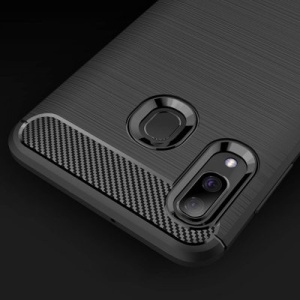 Husa Samsung Galaxy A30 Carbon Series- Neagra