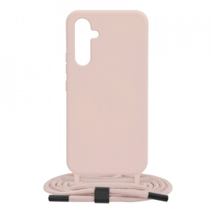 Husa Samsung Galaxy A54 -Crossbody Lanyard Roz