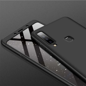 Husa Samsung Galaxy A9 -GKK 360 Front and Back Case Full Body Cover Negru