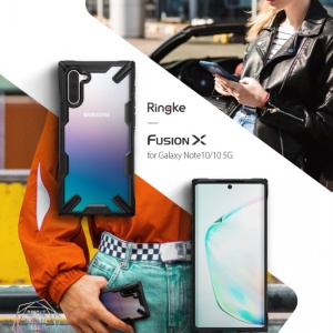 Husa Samsung Galaxy Note 10 - Ringke Fusion X- Black