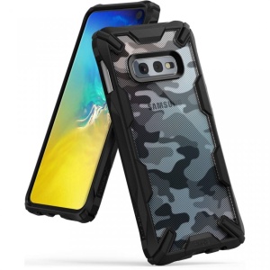 Husa Samsung Galaxy S10e - Ringke Fusion X- Camo Black