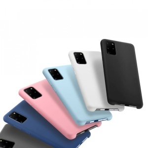 Husa Samsung Galaxy S20 Ultra- Silicone Case -Roz