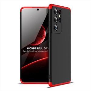 Husa Samsung Galaxy S21 Ultra -GKK - Negru cu rosu