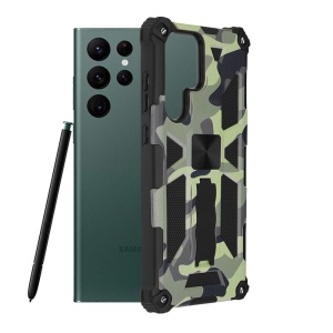 Husa Samsung Galaxy S22 Ultra - Blazor Camo Lime