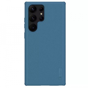 Husa Samsung Galaxy S23 Ultra -Nillkin Super Frosted Shield Case Albastra