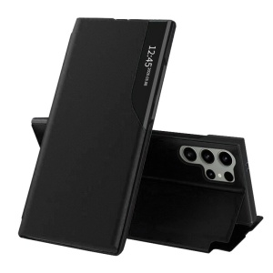 Husa Samsung Galaxy S24 Ultra -Eco Leather View Case neagra