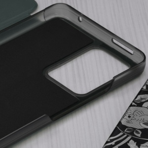 Husa Xiaomi 12T / 12T Pro -Eco Leather View Case verde inchis