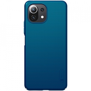 Husa Xiaomi Mi 11 Lite -Nillkin Super Frosted Shield Case Albastra