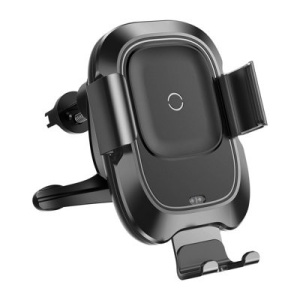 Suport auto cu incarcare wireless Baseus Smart -Negru
