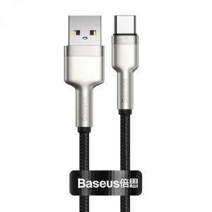 Cablu USB to USB-C Baseus Cafule Metal Series , 66W, 2m
