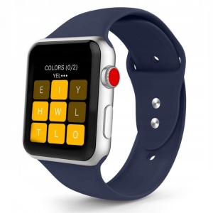 Curea Apple Watch 6 44MM-Tech Protect Iconband-Midnight Blue