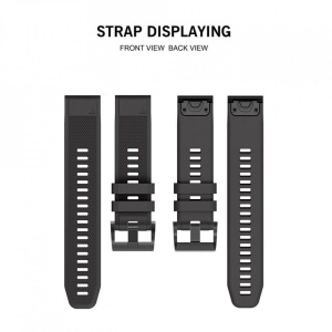 Curea Garmin Fenix 5X -Tech Protect Smooth-Neagra
