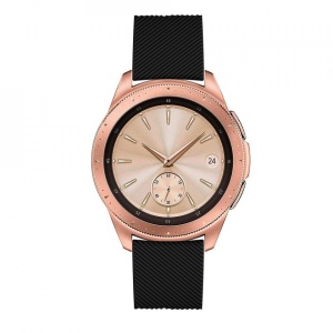 Curea Samsung Galaxy Watch 42MM-Tech Protect Smoothband-Black