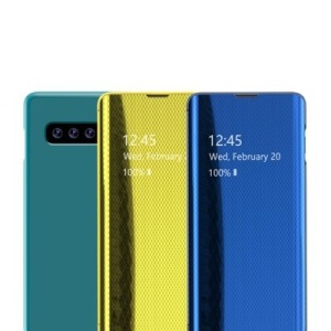 Husa Flip View pentru Samsung Galaxy A50/A30S/A50s -Albastra