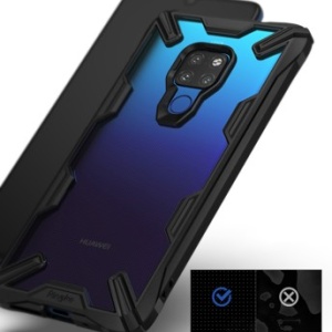 Husa Huawei Mate 20- Ringke Fusion X cu bumper de protecție TPU Negru