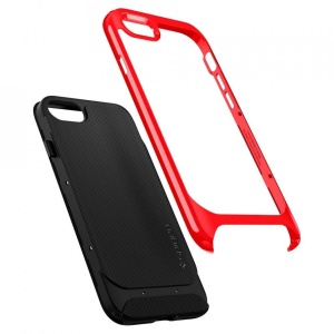 Husa Iphone SE 3 (2022),SE 2 (2020) - Spigen Neo Hybrid - Dante Red