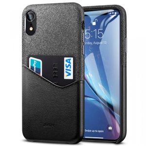 Husa Iphone XR -ESR Metro Wallet- Negru/Gri