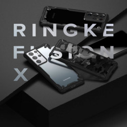 Husa Samsung Galaxy S21 Ultra Ringke Fusion X- Camo Black
