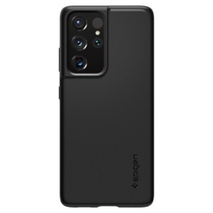Husa Samsung Galaxy S21 Ultra- Spigen Thin Fit -Black
