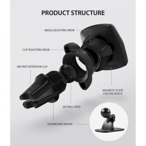Suport auto pentru telefon -Ringke Power Clip