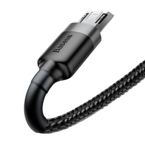 Cablu de date Baseus Cafule micro USB 1M- Negru cu gri