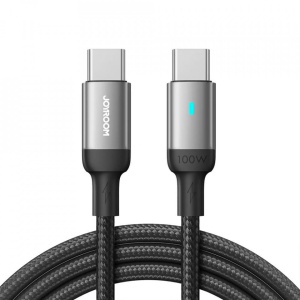 Cablu USB tip C to Type-C Fast Charging 100W, 480Mbps, 1.2m JoyRoom S-CC100A10 negru